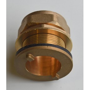 Brass compression tank connector 321